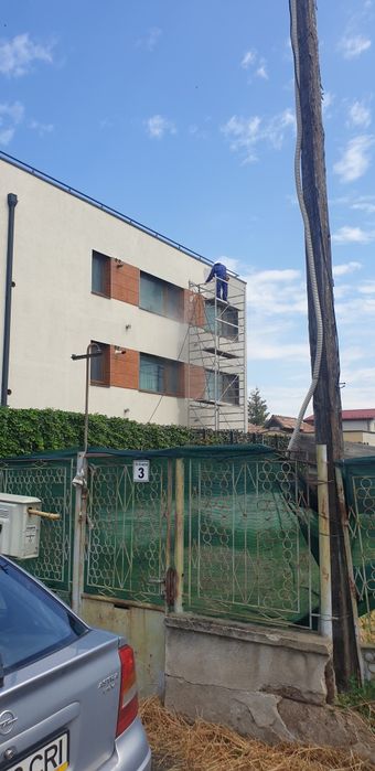 Spalare Pavaj, Spalare Clădiri cu jet de apa sub presiune