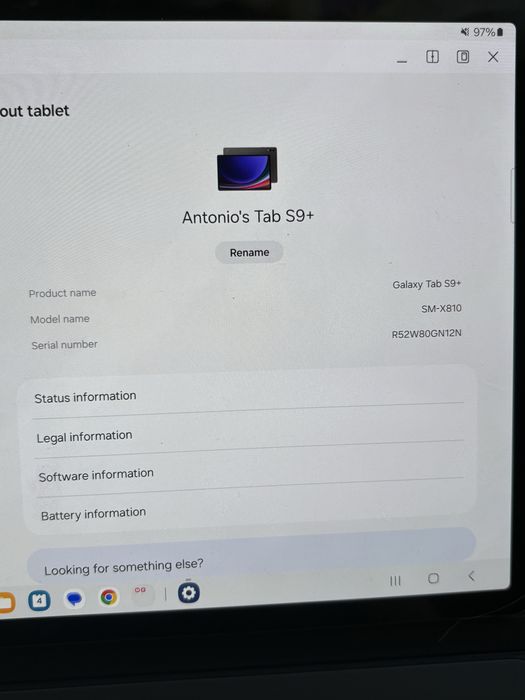 Таблет Galaxy Tab 9+ ;512гб; 12РАМ