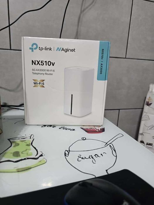 Router Wireless TP-Link NX510v,5G slot SIM,AX3000,Wi-Fi 6,3xGigabit