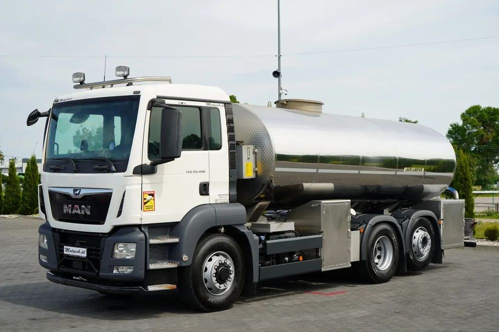 MAN TGS 460 / CISTERNĂ 15.000 L / 6x4 / 6x2 / 4x4 / PUNȚĂ RIDICATĂ / EURO 6 /