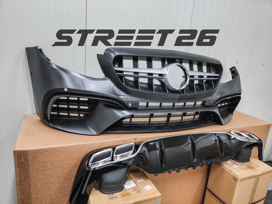 Bara fata E63 AMG E-Class W213 si Difuzor E63 AMG W213 (2016-2020) AMG