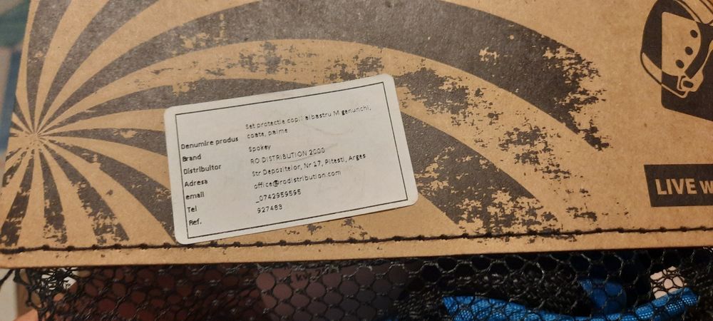 Set protectie bicicleta, role pentru copii