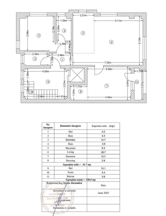 Apartament 3 Camere Aviatiei I Comision 0