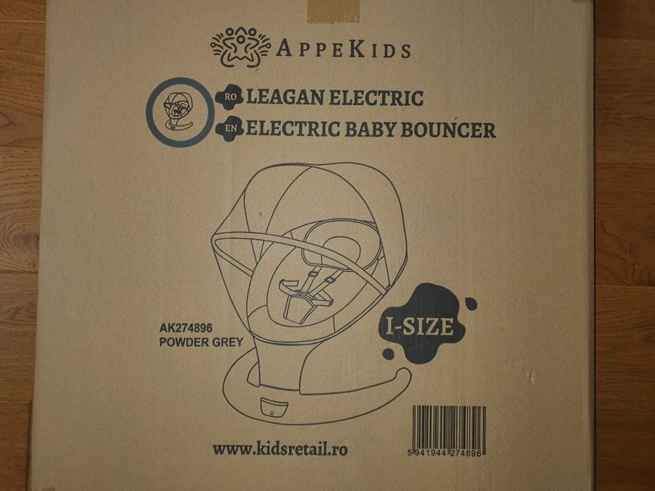 Leagan electric AppeKids (I-Size - Grey)