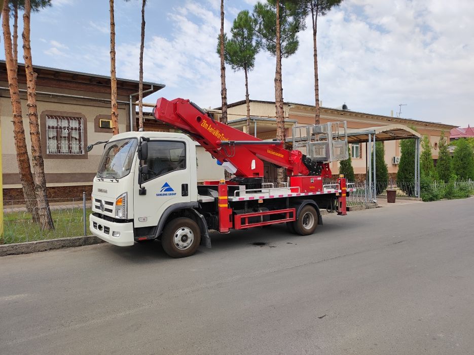 Автовишка xizmati 28-45 kotta lyulka 360° aylanadi