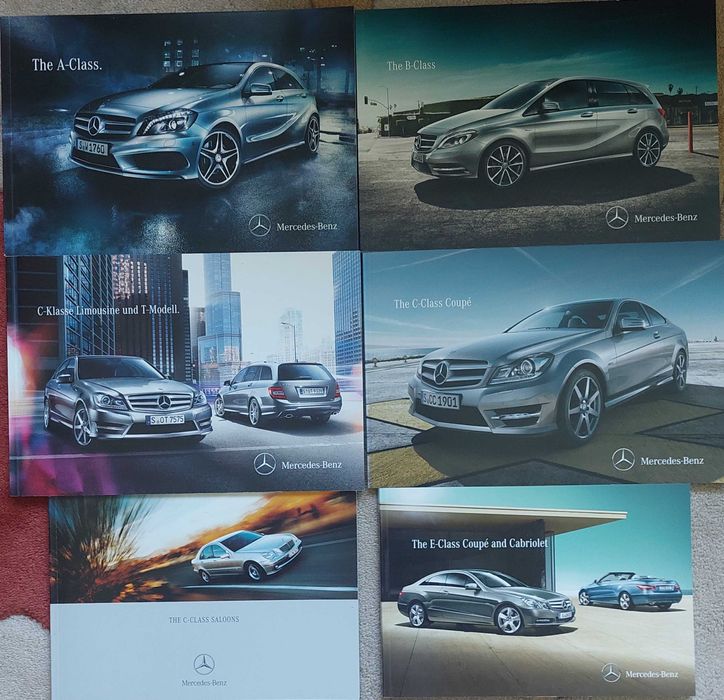 Рекламни Каталози и брошури на Mercedes-Benz