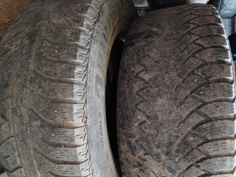 Б/у шины r17 шипованные