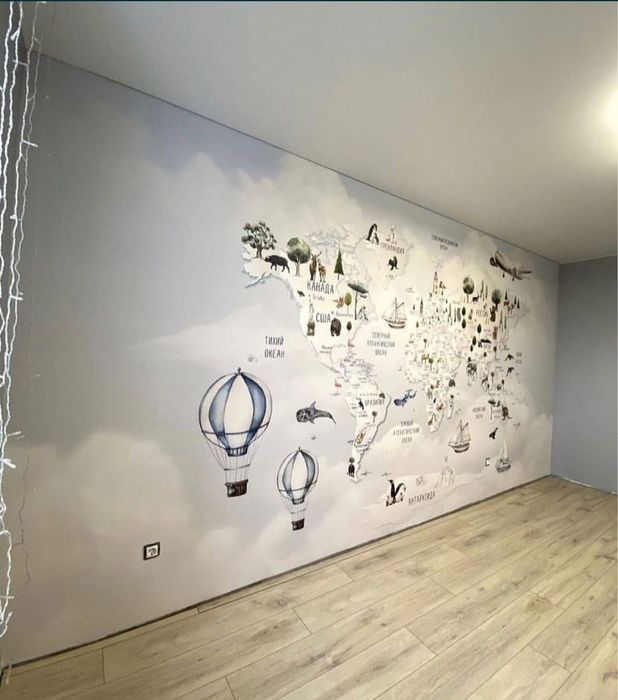 Поклейка обоев сапалы жабыстыру