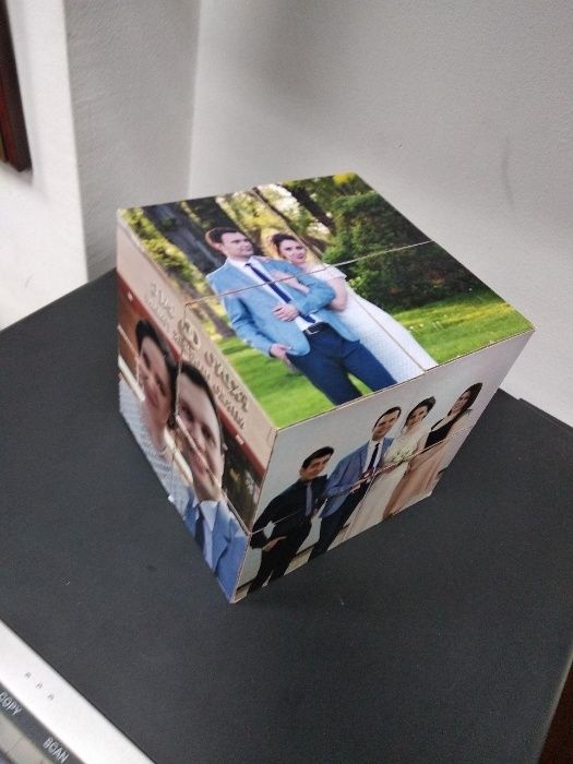 Фотокубик оригинальный и запоминающийся подарок. Печатаем под заказ.