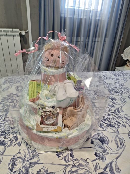 Торта от памперси