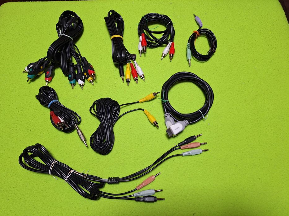 Cabluri Audio, Video RCA, jack 3,5mm, HDMI