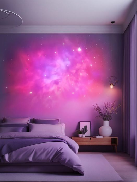 Детский ночник-проектор звездного неба Космонавт Доставка есть!