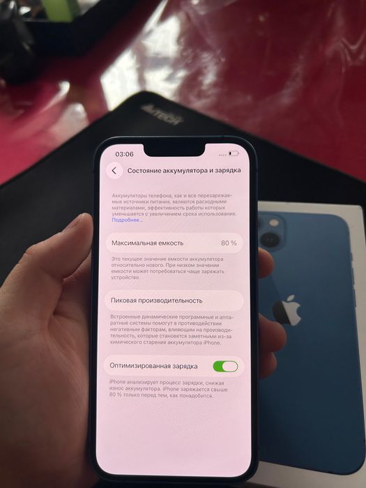 iphone 13 синий