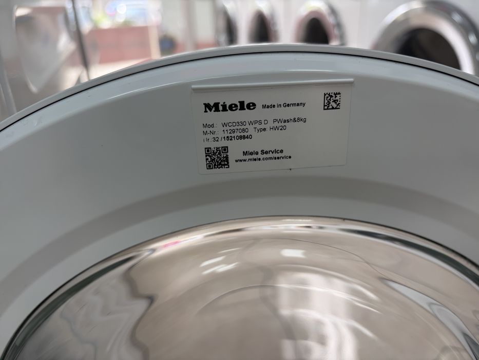 Miele WCD 330 WPS Пералня произведена в Германия/24 мес гара