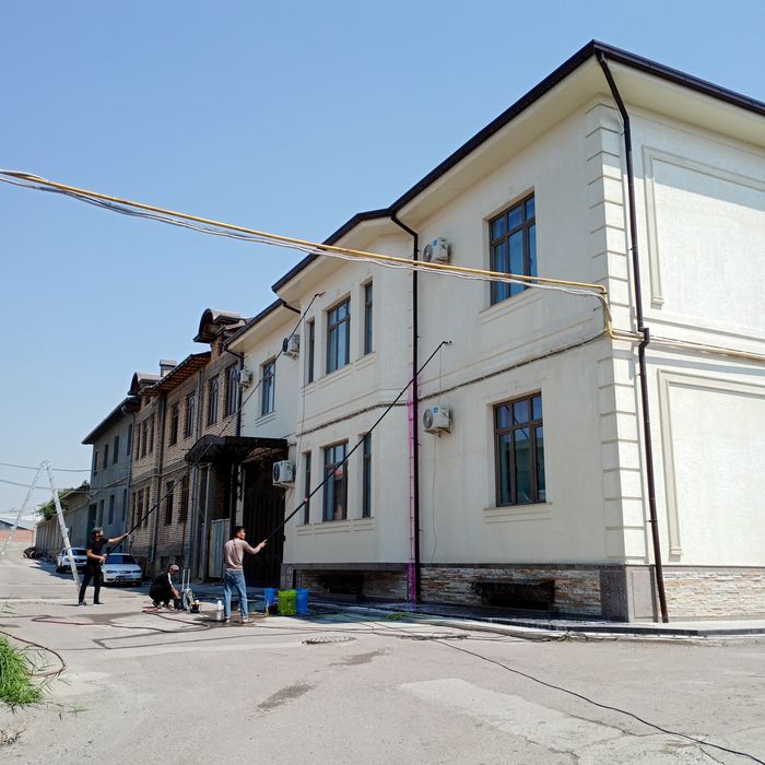 Hovli yuvish oyna yuvish fasad yuvish