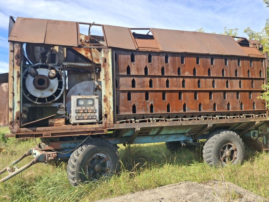 Зерносушилка, сушилка шахтная