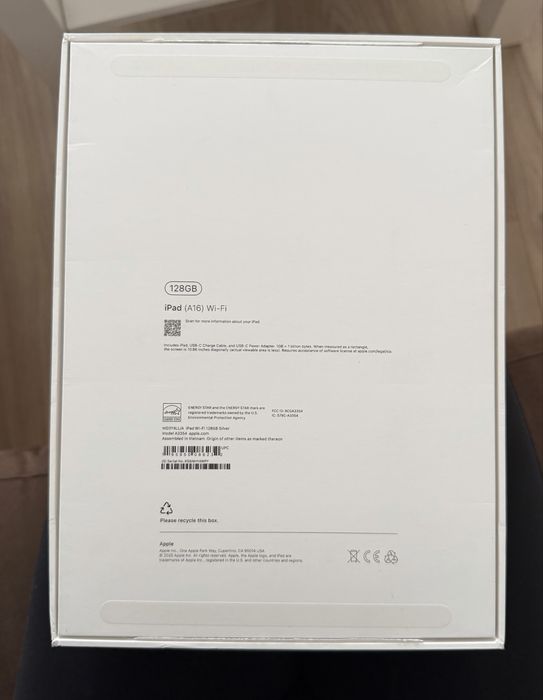 Ipad 11” 2025 (A16) 128 Gb Silver