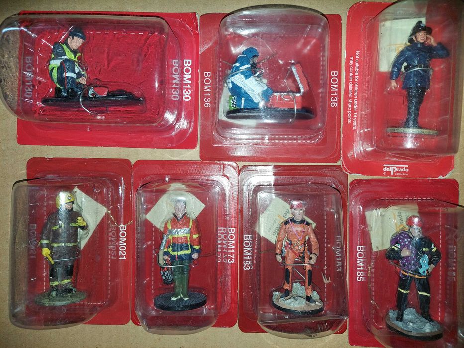 Figurine metalice Hobby & Work Delprado napoleonieni  indieni pompieri