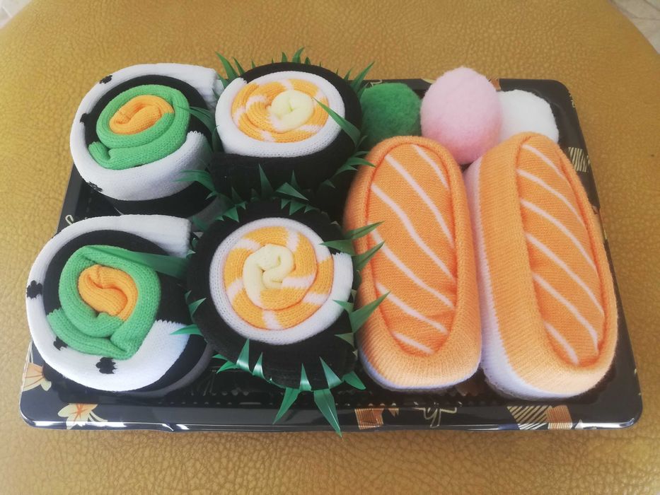 Дамски чорапи с мотив суши