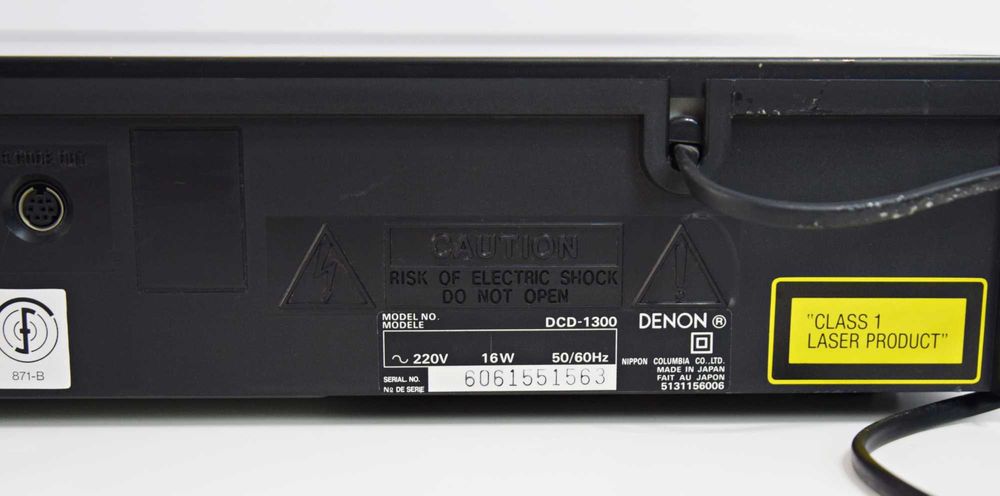 CD Player Denon DCD-1300