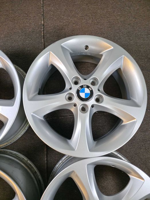 4 Jante Aliaj 5x120 17'' 7J ET 47 - OEM BMW Seria 1 E87 - Seria 3 E46 E90 E91 F30 F31 - X1