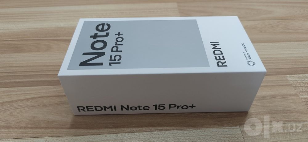 Redmi note 15 pro+ 5G 12+12/24/256 GB
100% оригинал. 
Имейкалари уткан