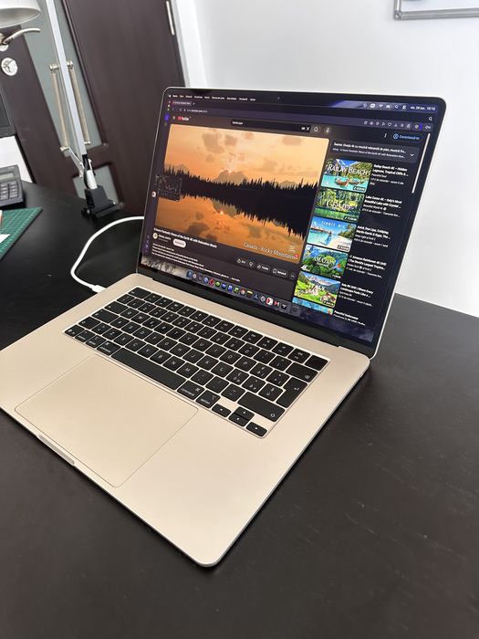 MacBook Air 15 M4 / 16GB / 512GB / Ca nou / Garanție