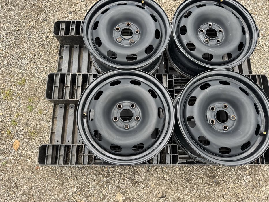 4бр.Оригинални джанти 15" 5x100-Skoda Fabia,Vw Polo,Seat Ibiza,Audi A1
