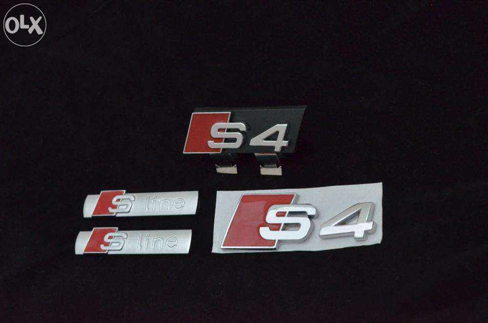 Set Embleme Audi S4