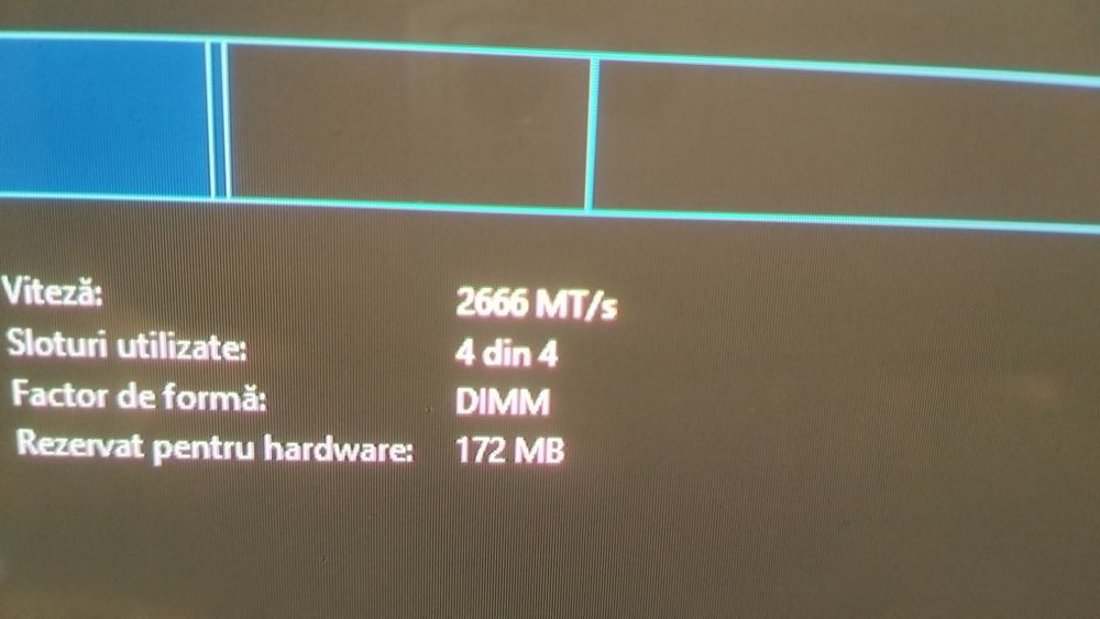 RAM ddr 4 2666hz sunt patru plăcuțe