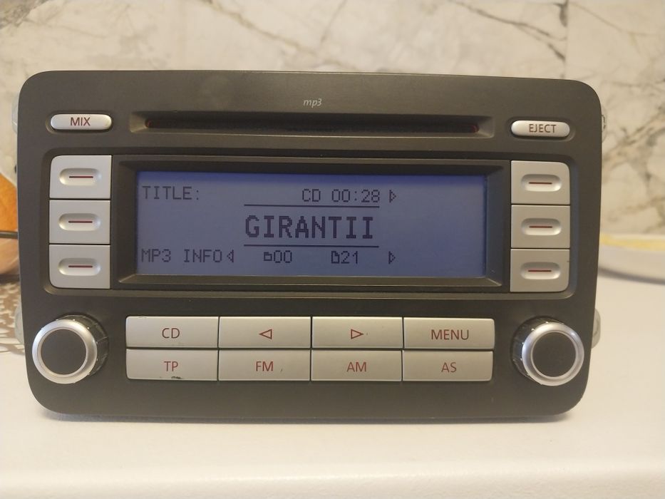 Radio CD VW Golf 5/6 RCD300