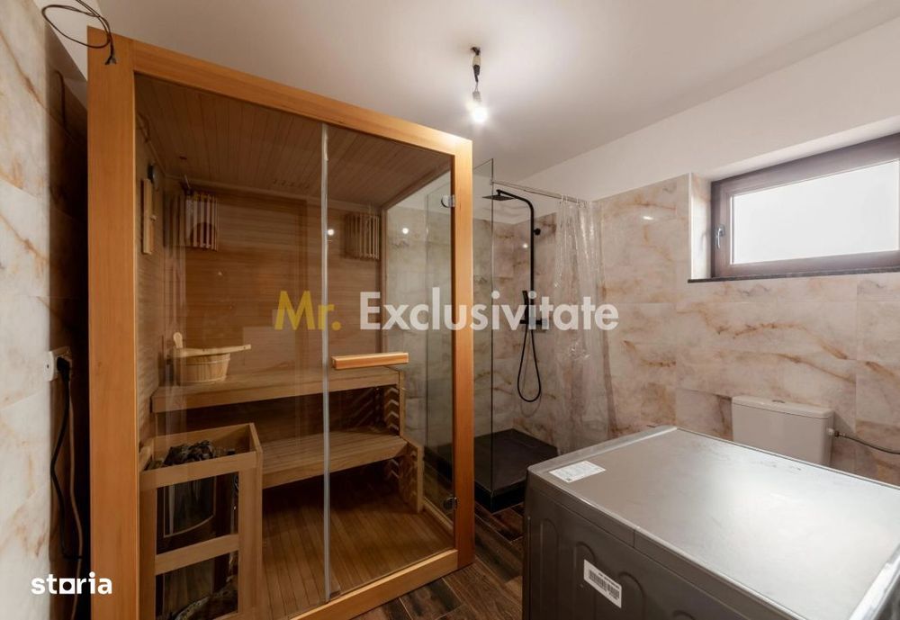 Casa moderna in Bradu - 3 camere,sauna proprie,mobilata ,