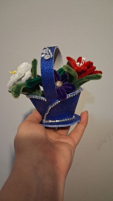 Cosulete superbe din sarma plușată!