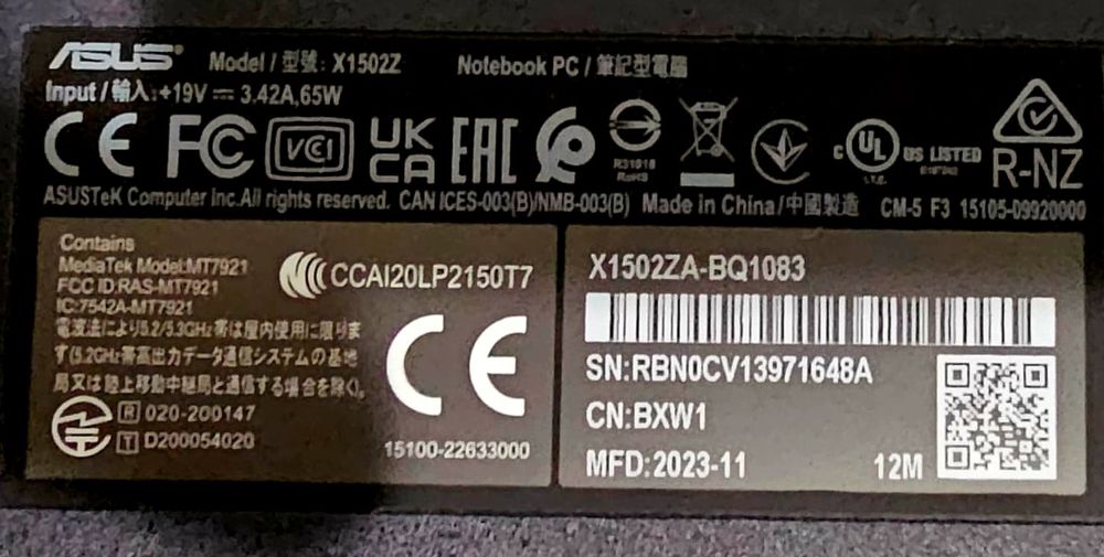 Продам ноутбук Asus