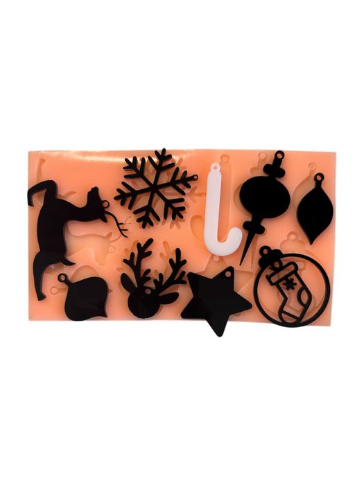 Молд Коледни елементи/играчки