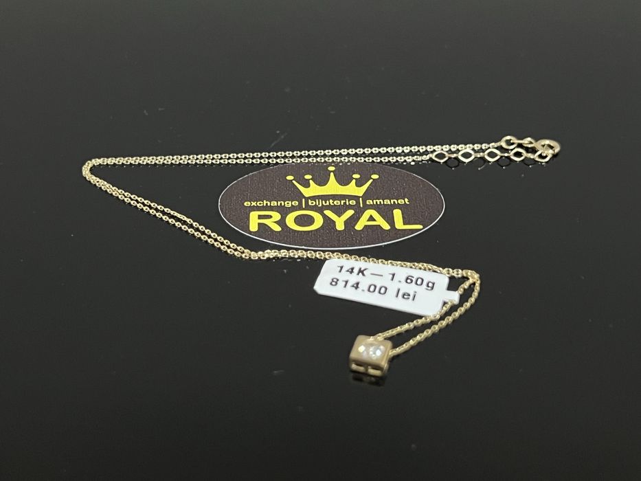 Bijuteria Royal CB : Lant aur 14k 1,60 grame