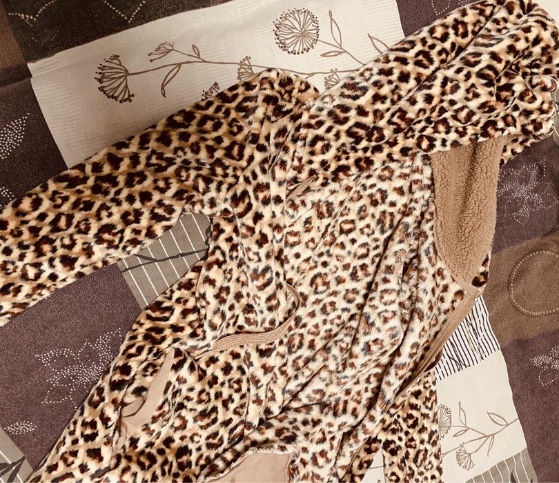 Hunkemoller pijama de casa animal print