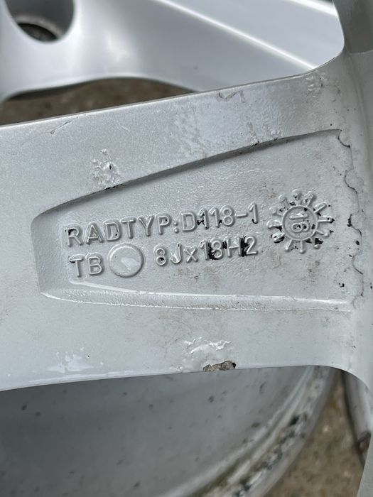 Jante aliaj R18 Vw Transporter T5, Touareg  5x120 8Jx18H2 ET45