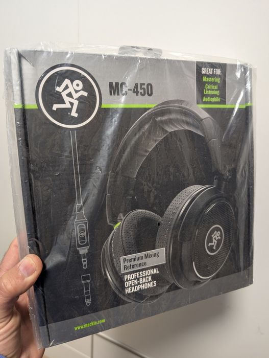 SIGILAT - Casti Profesionale Open Back - Mackie MC-450