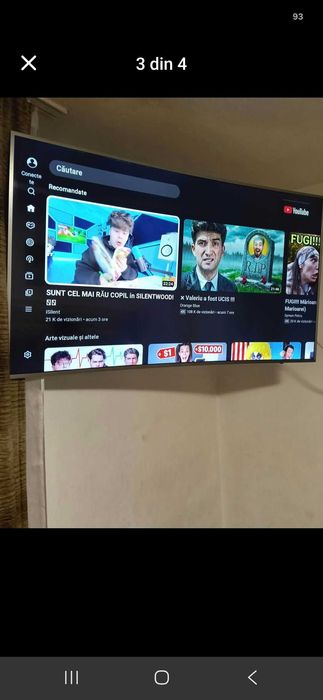Smart Tv  samsung  4k  curbat 138 cm