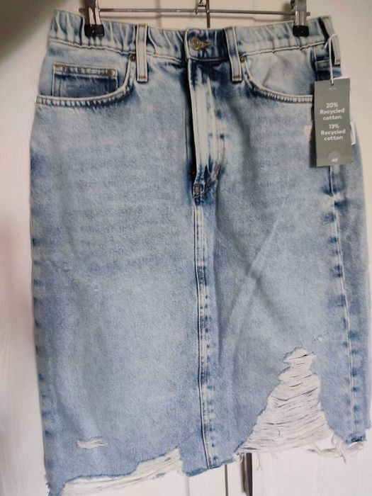Юбка джинсовая H&M