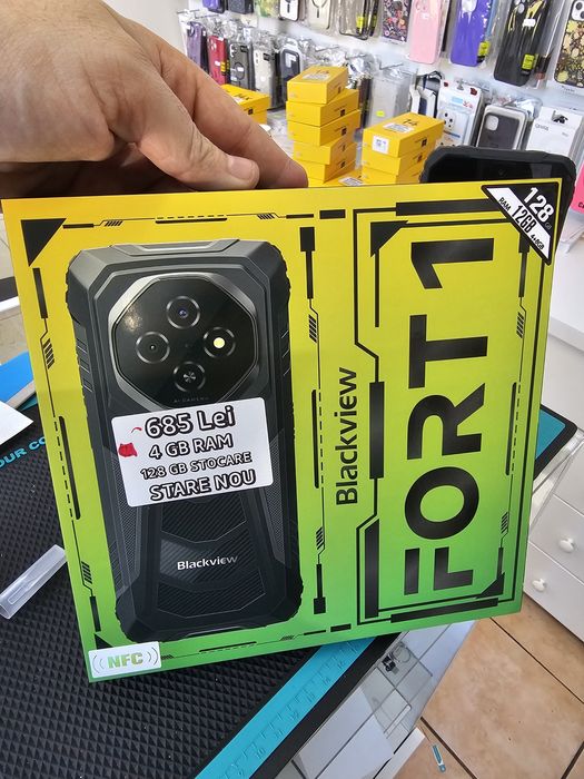 Blackview Fort 1, 4/128 GB, Nou, Garanție
