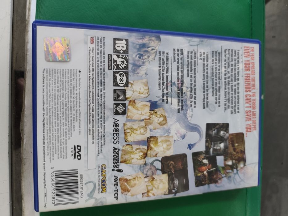 Игра за пс2 resident evil outbreak file #2 ps2