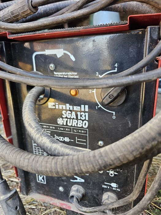 Einhell SGA 131 Turbo MIG/MAG CO₂ Телоподаващо – Работи отлично
