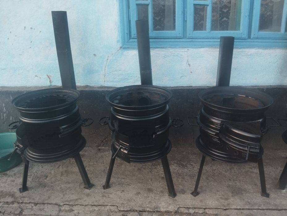 De vânzare sobițe din jante auto pentru gătit în aer liber