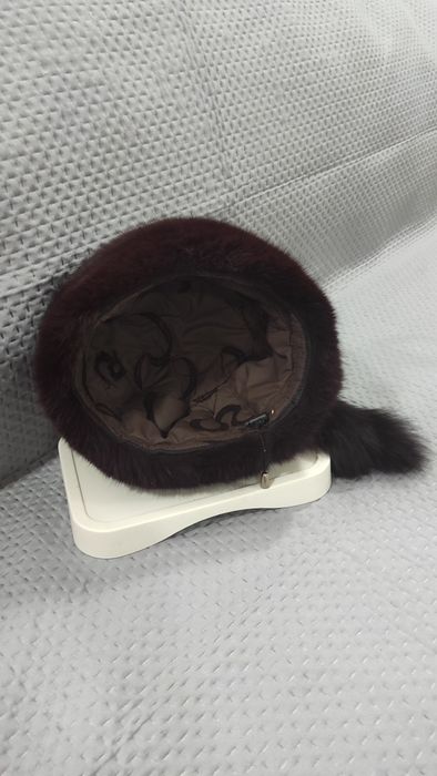 Шапка кроличья женская