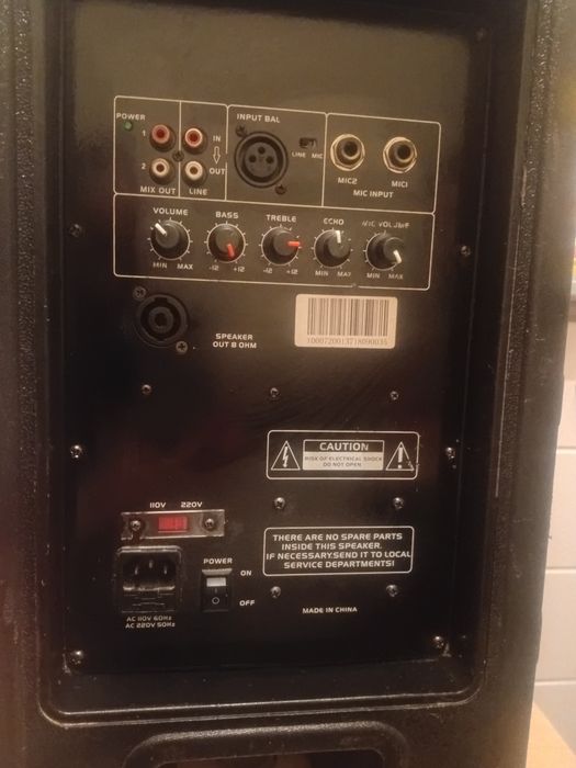 Vind boxa activa de 15 toli