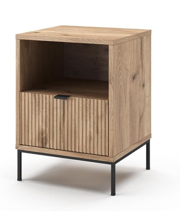 Нощно шкафче с метални крака Vicco 8958