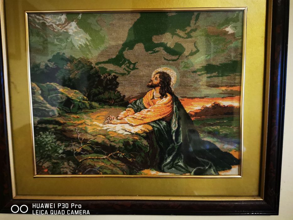 Tablouri cusute tip goblen