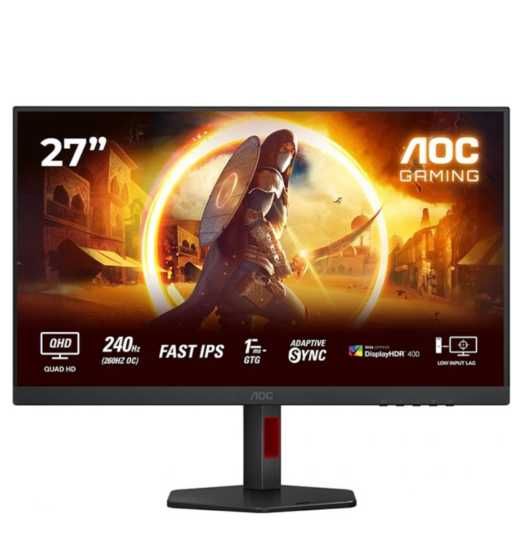 Гейминг монитор AOC - Q27G4ZR, 27'', 260Hz, 1ms, IPS, Adaptive-Sync